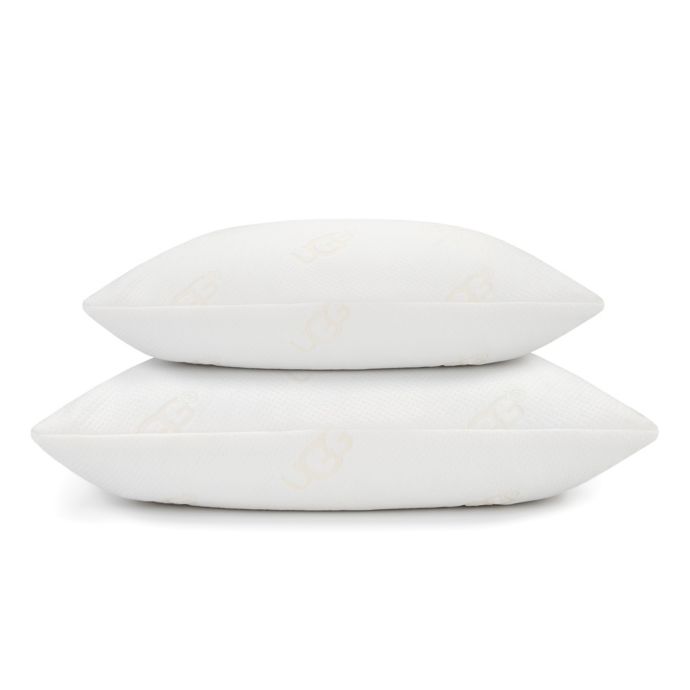Ugg Back Sleeper Bed Pillow With Tencel Knit Cover Bed Bath And