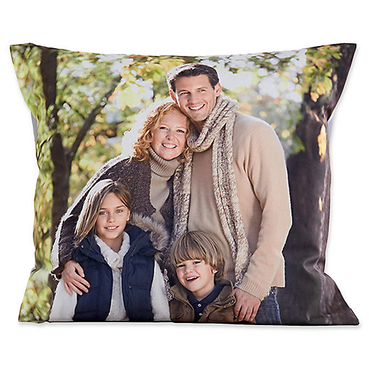 Alternate image 1 for Photo Memories 18-Inch Throw Pillow