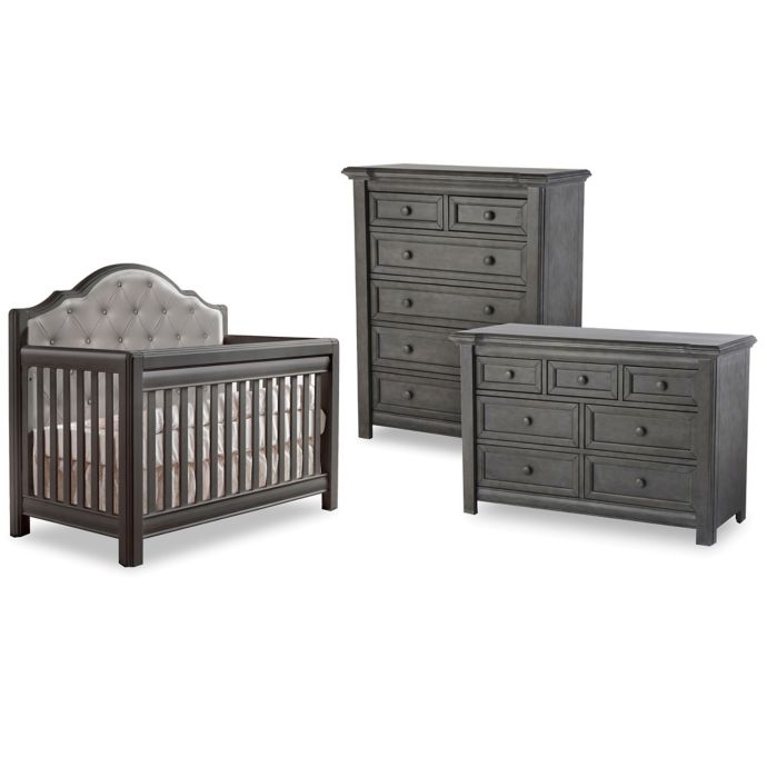 Pali™ Cristallo Royal Nursery Furniture Collection in Granite buybuy BABY