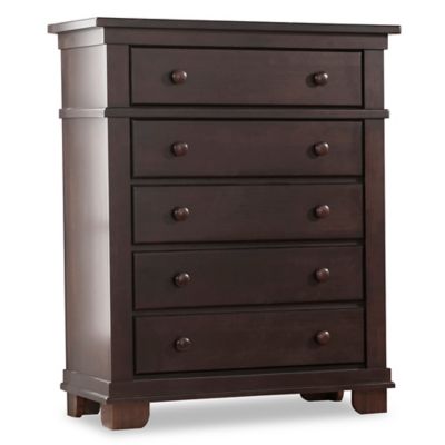 Pali Lucca 5 Drawer Dresser In Mocha Buybuy Baby