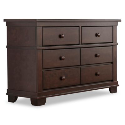 espresso baby dresser