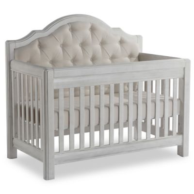 baby crib tufted headboard