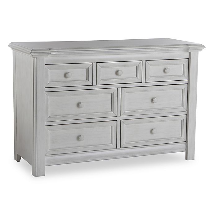 Pali Cristallo Double Dresser In Vintage White Buybuy Baby