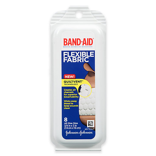 Alternate image 1 for Johnson's® Band-Aid® Clear Bandages Travel Pack (8 Count)