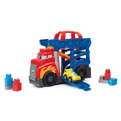 mega bloks first builders fast tracks racing rig