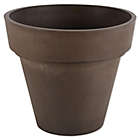 Alternate image 0 for Arcadia Garden Products 22-Inch Traditional Planter Pot in Chocolate