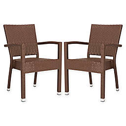 Safavieh Kelda Outdoor Stacking Chairs (Set of 2)