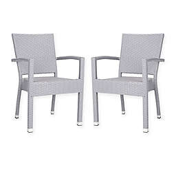 Safavieh Kelda Outdoor Stacking Chairs (Set of 2)