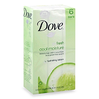 Dove Go Fresh Cool Moisturize Beauty Bar (6 Pack). View a larger version of this product image.