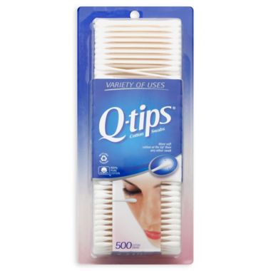 Q-Tips&reg; 500-Count Cotton Swabs. View a larger version of this product image.