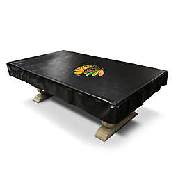 NHL Chicago Blackhawks 8-Foot Deluxe Pool Table Cover