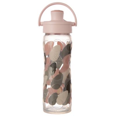 16 oz. Glass Water Bottle with Flip Cap 