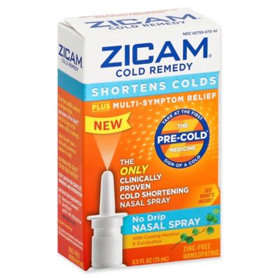 Zicam® Cold Remedy 5 Fl Oz No Drip Nasal Spray Bed Bath And Beyond 