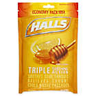 Alternate image 0 for Halls&reg; 80-Count Economy Pack Cough Suppressant/Oral Anesthetic Drops in Honey Lemon