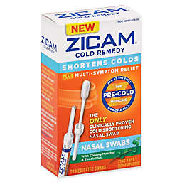 Zicam® Cold Remedy 20-Count Nasal Swabs with Cooling Menthol & Eucalyptus