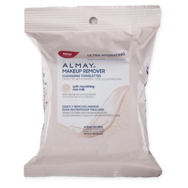 Almay&reg; 25-Count Ultra Hydrating Makeup Remover Cleansing Towelettes. View a larger version of this product image.