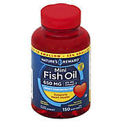 Nature&#39;s Reward 150-Count 650 mcg Mini Fish Oil Softgels in Natural Lemon Flavor