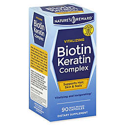 Nature's Reward 90-Count Biotin Keratin Complex Quick Release Capsules