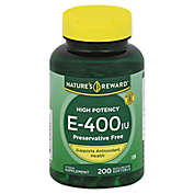 Nature&#39;s Reward 200-Count High Potency Vitamin E-400 Quick Release Softgels