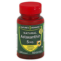 Nature's Reward 50-Count 5 mg Natural Astaxanthin Quick Release Softgels