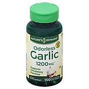 Nature&#39;s Reward 150-Count 1200 mg Odorless Garlic Quick Release Softgels