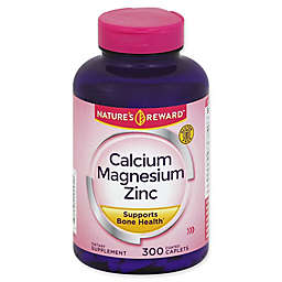Nature's Reward 300-Count Calcium Magnesium Zinc Coated Caplets