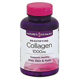 Nature's Reward 120-Count 1000 mg Beautifying Collagen Coated Caplets