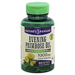Nature's Reward 60-Count 1000 mg Evening Primrose Oil Quick Release Softgels
