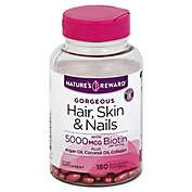 Nature&#39;s Reward 180-Count Gorgeous Hair, Skin & Nails Quick Release Softgels