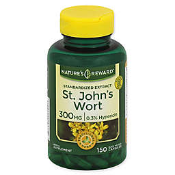 Nature's Reward 150-Count 300 mg St. John's Wort Standardized Extract Quick Release Capsules