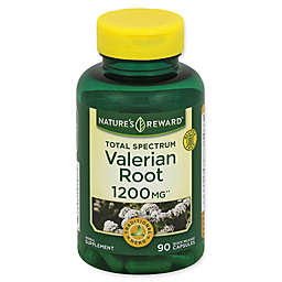Nature&#39;s Reward 90-Count 1200 mg Total Spectrum Valerian Root Quick Release Capsules