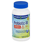 Nature&#39;s Reward 120-Count 16 mg Probiotic-10 Quick Release Capsules