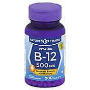 Nature&#39;s Reward 200-Count 500 mcg Vitamin B-12 Tablets