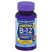 Nature&#39;s Reward 120-Count 1000 mcg Vitamin B-12 Fast Dissolve Tablets in Natural Berry Flavor