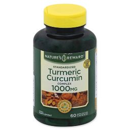 Nature's Reward™ 60-Count 1000 mg Turmeric Curcumin Complex Quick Release Capsules
