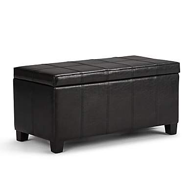 Simpli Home Dover Storage Ottoman. View a larger version of this product image.