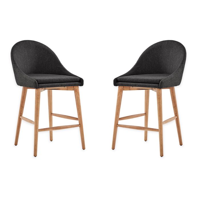 iNSPIRE Q® Conrad Danish Modern Counter Chair (Set of 2) Bed Bath