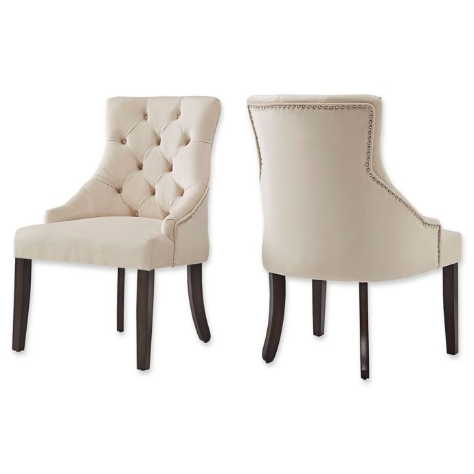 tufted dining chair set