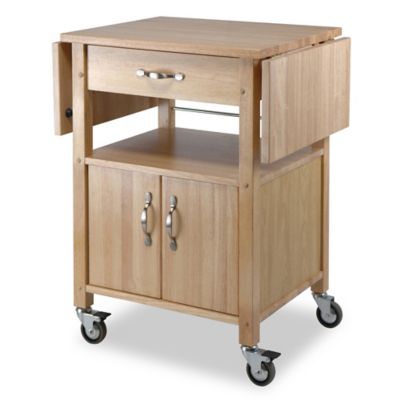 Winsome Trading Rachael Kitchen Cart in Natural