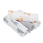 Alternate image 0 for aden + anais&trade; essentials Safari Babes 4-Pack Classic Muslin Swaddles