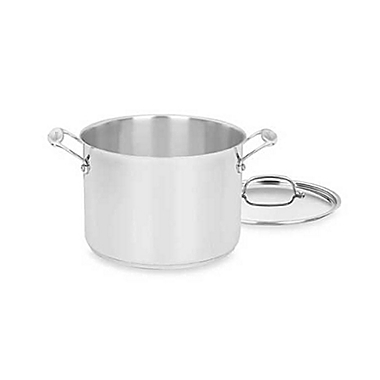 Cuisinart&reg; Chef&#39;s Classic&trade; Stainless Steel Stock Pot with Cover. View a larger version of this product image.