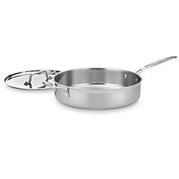 Cuisinart® MultiClad Pro 5.5 qt. Stainless Steel Covered Saute Pan