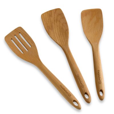 Calphalon Turner Wood 3 Piece Utensil Set Bed Bath And Beyond Canada   13117917052721p