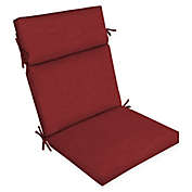 Arden Selections  Leala Outdoor Cartridge Chair Cushion in Red