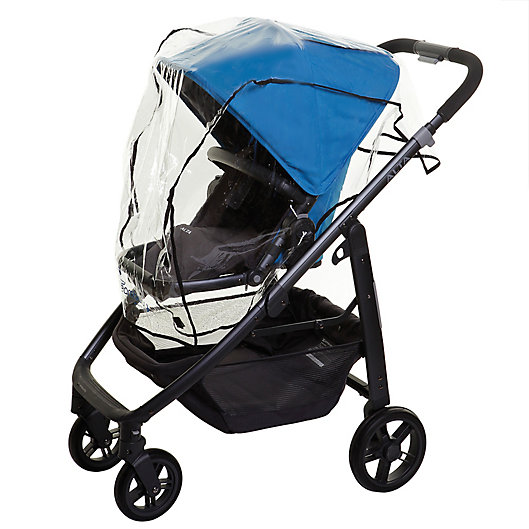 Alternate image 1 for Dreambaby® Stroller Weather Shield in Black Trim Clear/black
