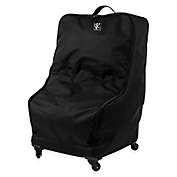 J.L. Childress Deluxe Car Seat Travel Wheelie Bag in Black