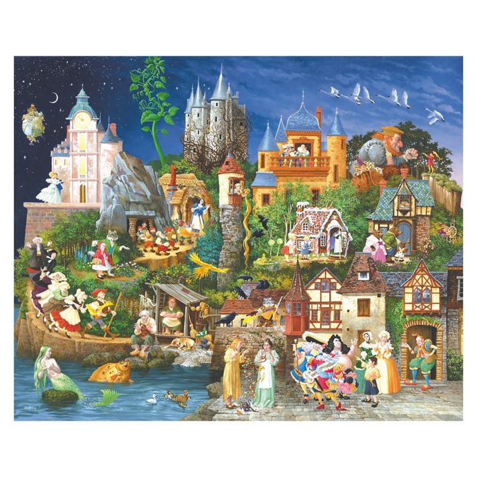 SunsOut 1500-Piece Fairy Tales Jigsaw Puzzle | Bed Bath ...