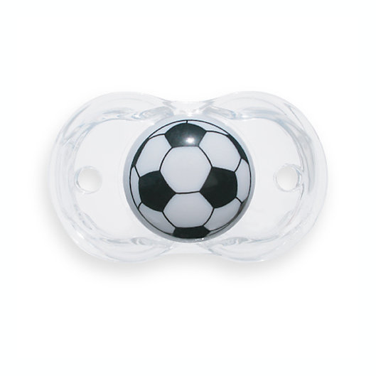 Alternate image 1 for RaZbaby® Keep-it-Kleen Soccer Ball Pacifier