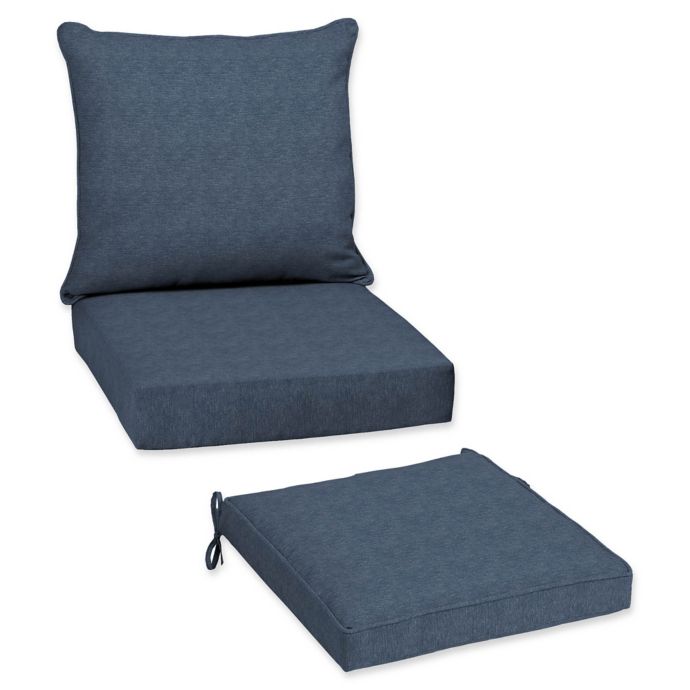 Arden Selections Denim Alair Blue Patio Furniture Cushions Bed Bath Beyond