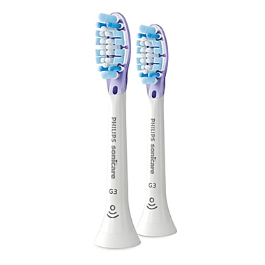 Philips Sonicare 2-Pack Premium Gum Health Brush Heads in White. View a larger version of this product image.